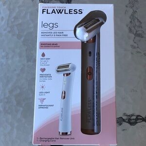 Finishing Touch Flawless Legs, Electric Razor for Women, Pivoting Head Leg Hair